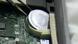 HP dv6 - cmos battery replacement