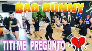 🤔 Titi me pregunto remix - bad bunny - cardio with monika haro