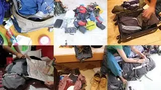 The practice of packing a bag - Kaya Barry