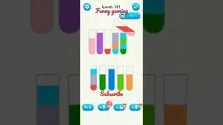 water sort jigsaw puzzle game level 181