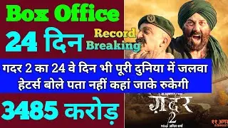 Gadar 2 Box Office Collection | Gadar 2 23th Day Collection | Gadar 2 24th Day Collection