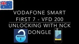 UNLOCK VFD 200 NCK DONGLE