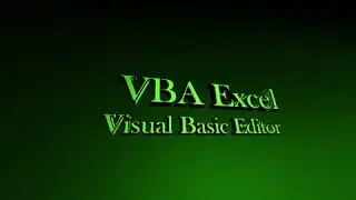 Programming in Excel Lesson 1 - Visual Basic Editor Tutorial