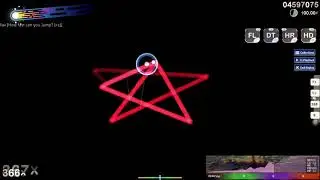 Mrekk (rushia1) sets his first 21k pp play | osu!