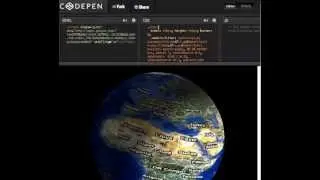 Globe with Google Maps and CSS Shaders