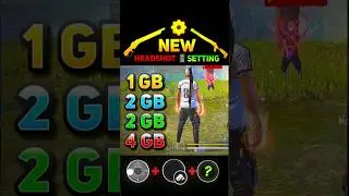 Secret M1887 + M1014 Headshot Trick | 2gb, 4gb, 6gb Ram Sensitivity Setting | 
