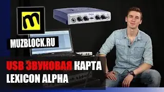 Lexicon Alpha - обзор недорогой звуковой карты для записи