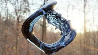 Use VertexWeightProximity and Simple deform Made in Blender 3.6/AI Music