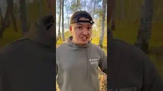 КОГДА ПОШЕЛ С БАТЕЙ ЗА ГРИБАМИ😂#shorts
