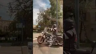 В Москве замечен самый опасный байкер 