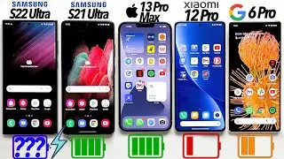 Samsung Galaxy S22 Ultra ULTIMATE Battery & Charging Test!