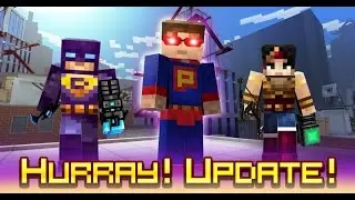 Pixel gun world super hero update!!