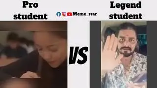 pro student vs legend student 🤣🔥 EP 32 #trendingmemes #viralmemes #girlsvsboys