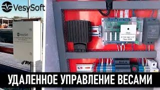 Блок удаленного управления весами через Ethernet