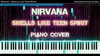 Nirvana - Smells Like Teen Spirit | Piano Cover | Tutorial