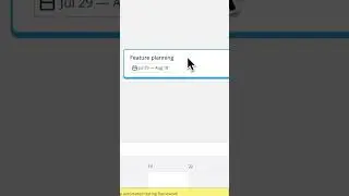 How to use the Timeline Widget