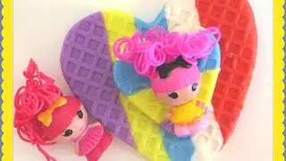 RAINBOW LOLLIPOPS FOR LALALOOPSY play doh!#Play doh rainbow Lollipop !!!