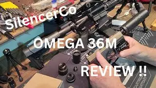SilencerCo Omega 36m Suppressor Review #pewpew #9mm #glock #2a
