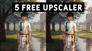 5 FREE AI Upscalers For AI Images 🔥😲