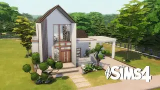 Small Contemporary House | Sims 4 Speed Build