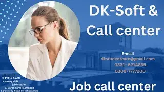 Dk Soft & Call Center Jobs