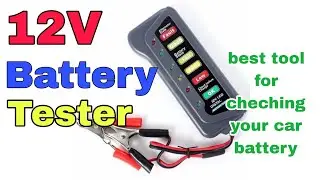 12V LED Digital Battery Tester - Cek kondisi aki mobil