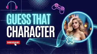 Guess the Video Game Character Challenge! AI Realistic Edition