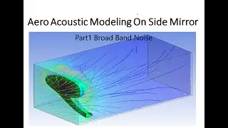 Aeroacoustics analysis part 1 using broadband noise model || Ansys Fluent