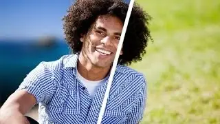 How to change background in photoshop cs6 and add blur
