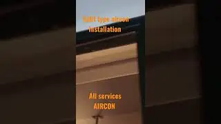 SPLIT TYPE AIRCON INSTALL ALL SERVICE