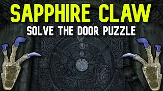 How to Get the Sapphire Dragon Claw & Solve the Door Puzzle in Shroud Hearth Barrow | Skyrim Guide