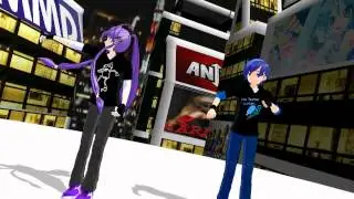 MMD Kaito & Gakupo (Dance without me/ танцуй без меня)