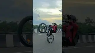Fat bike Stunt 