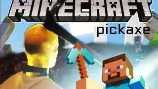 MINECRAFT PICKAXE TEST!  ZOMBIE GO BOOM