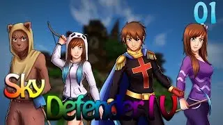 [Minecraft] Sky Defender IV - Episode 1 - The Dream Team ou pas!