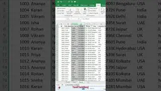 Hide Multiple Rows or Columns in Excel the Smart Way! 🚀