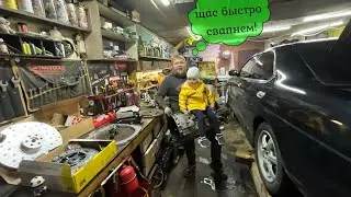 Nissan laurel c35. Свап надежной коробки в гараже! ч.1