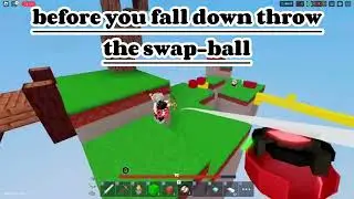 How to use the swap-ball in Roblox