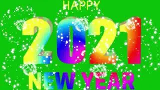 Happy new year 2021 Status || happy new year 2021 green screen