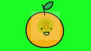 Animated Orange Green Screen | Bloxx Green Screen