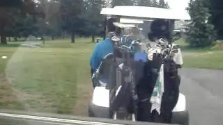 Golfing