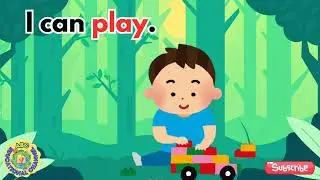 Reading Basic Sentences for Kids | Reading Verbs | English Reading | Reading Sentences