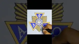 ALPHA PHI OMEGA | LOGO DRAWING