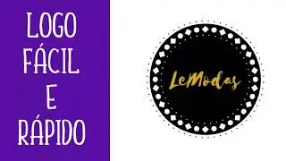 Como fazer logo para marca de roupa/loja pelo celular