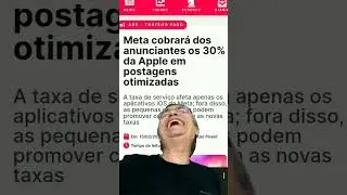 Publicações impulsionadas pelo app Facebook e Instagram Apple terão taxa de 30%.