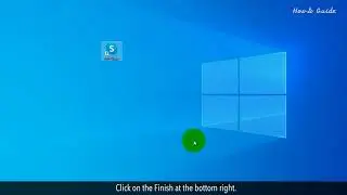 How to create a desktop shortcut icon in windows