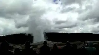 Old Faithful in slow motion