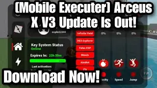 [Mobile Executer] ARCEUS X UPDATE IS HERE! (Arceus X V3 Update)