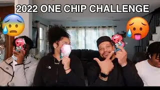 ONE CHIP CHALLENGE 2022🥵 #NEVER AGAIN I CRIED! *MUST WATCH*😂