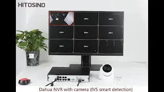 How to Connect Setup Dahua 4K NVR with Camera (IVS Smart Detection)